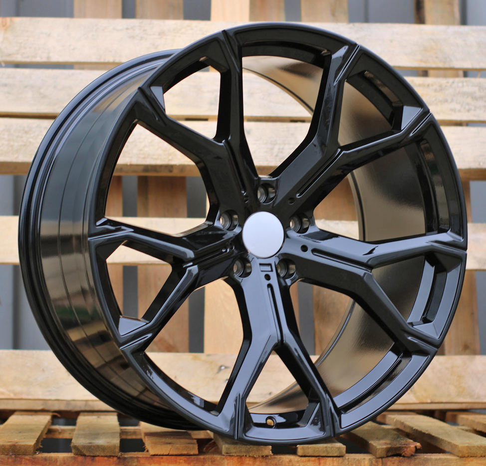 R22x10  5X120  ET  40  74.1  B5498  (IN5497)  Black (BL)  For BMW  (K3)  (Rear+Front)