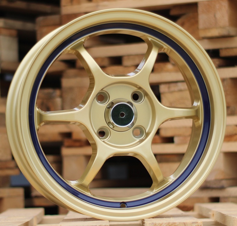 R15x6.5  4X100  ET  42  73.1  AT617  Bronze+Black (YB)  For RACIN  (K3)