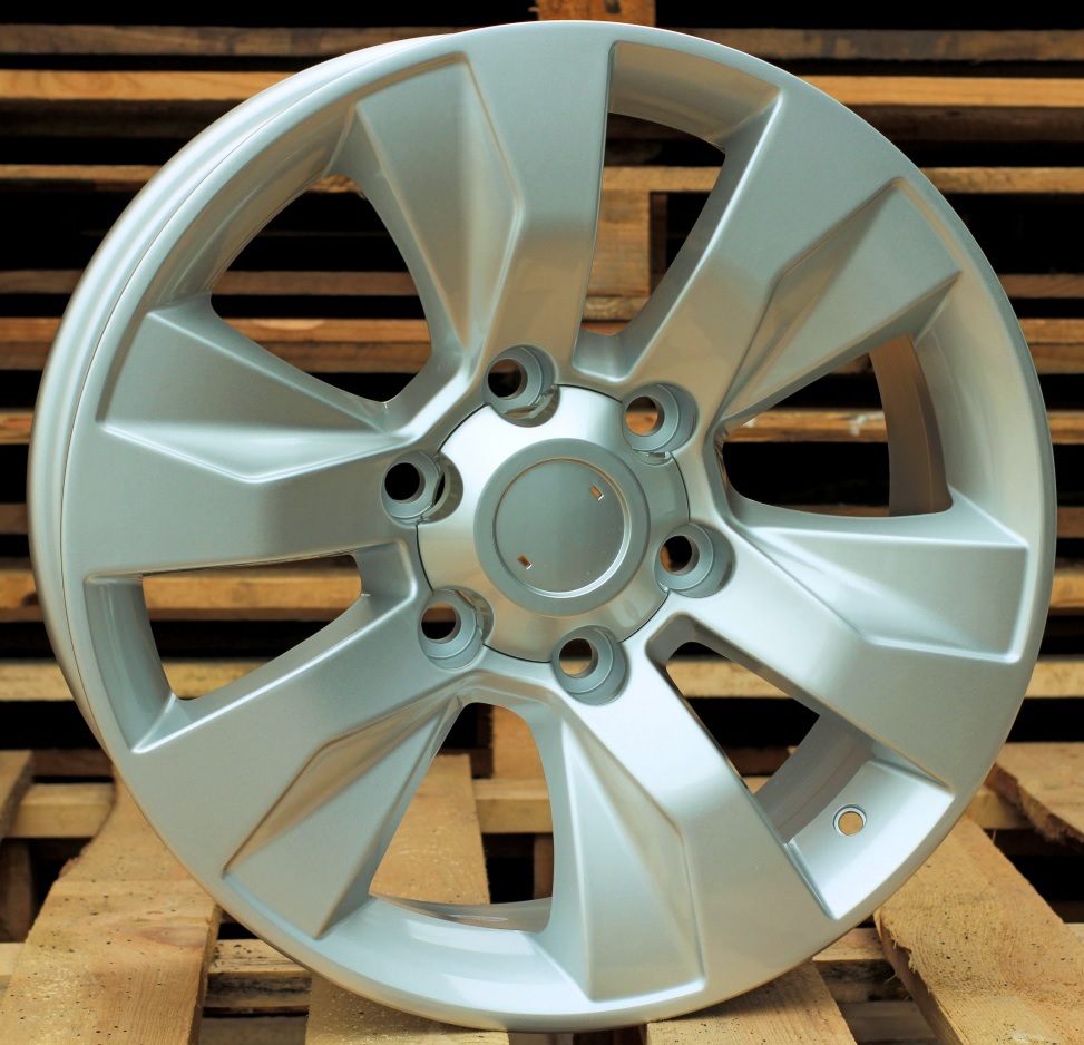 R17x7.5  6X139.7  ET  25  106.1  B1158  (A6027/BY1158)  Silver (SI)  For TOYOT  (R)  (4x4)