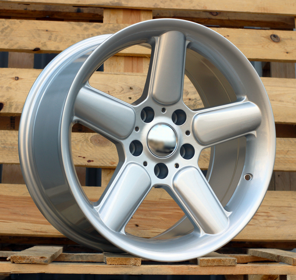 R17x8.5  5X120  ET  15  74.1  7961F  (A5025)  Silver Shining (SS)  For BMW  (P)  (AC SCHNITZER Style)