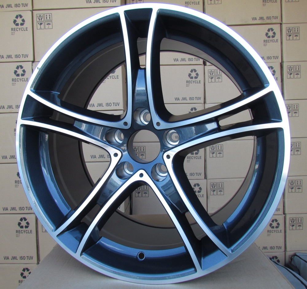 R19x8.5  5X120  ET  30  72.6  B1195  Grey Polished (MG)  For BMW  (K3)  ((AKC 85 Eur))