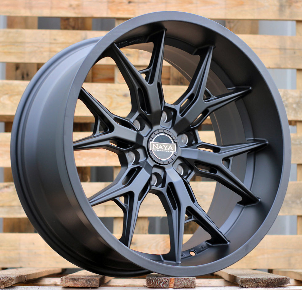 R20x9.5  6X139.7  ET  0  106.1  B1673L  Black Matt (BM)  For 4X4  (K3)