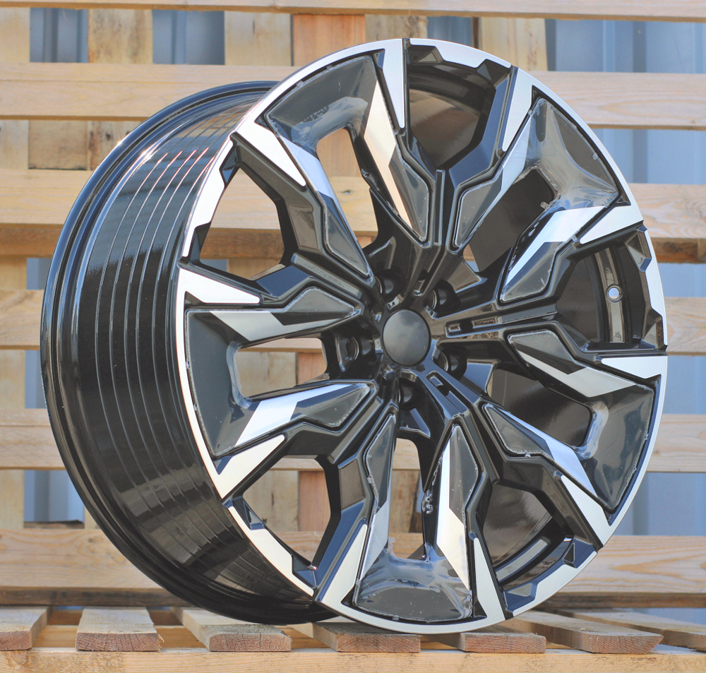 R20x8.5  5X112  ET  28  66.6  A5915  Black Polished (MB)  For BMW  (P)  (NEW 5 Series VIII / i5 (G60/G61/G68) Front+Rear)
