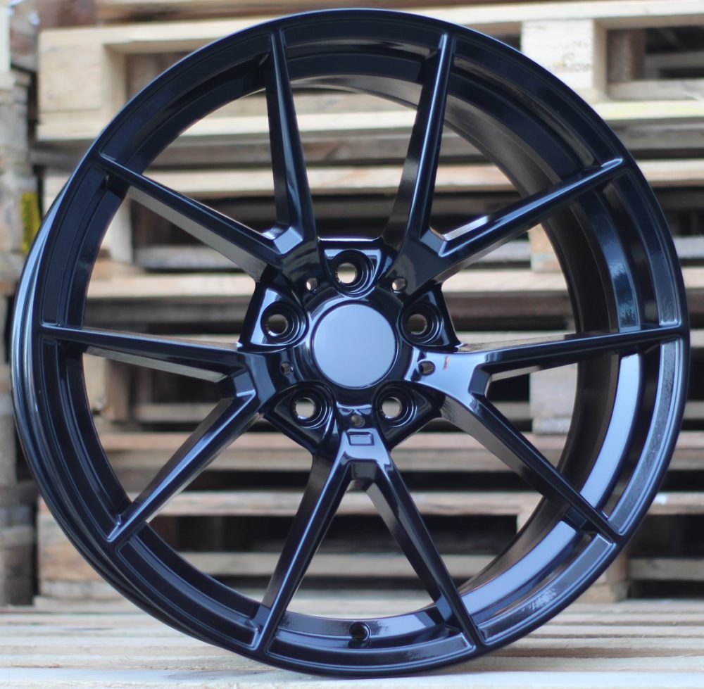 R19x8.5  5X112  ET  28  66.6  B1416  (FL-1058)  Satin Black (SB)  For BMW  (P1)  (HYBRID FORGED)