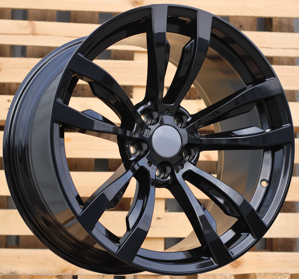 R20x10  5X120  ET  40  74.1  B1057  (IN5184)  Black (BL)  For BMW  (K8+Z5)  (Rear+Front)