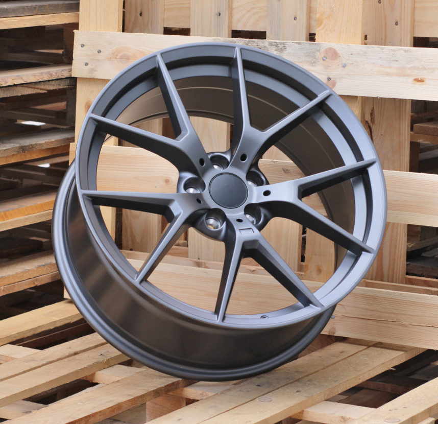 R20x8.5  5X112  ET  26  66.6  HE761  Gun Metal Half Matt (GMHM)  For BMW  (K7)  (Rear+Front)