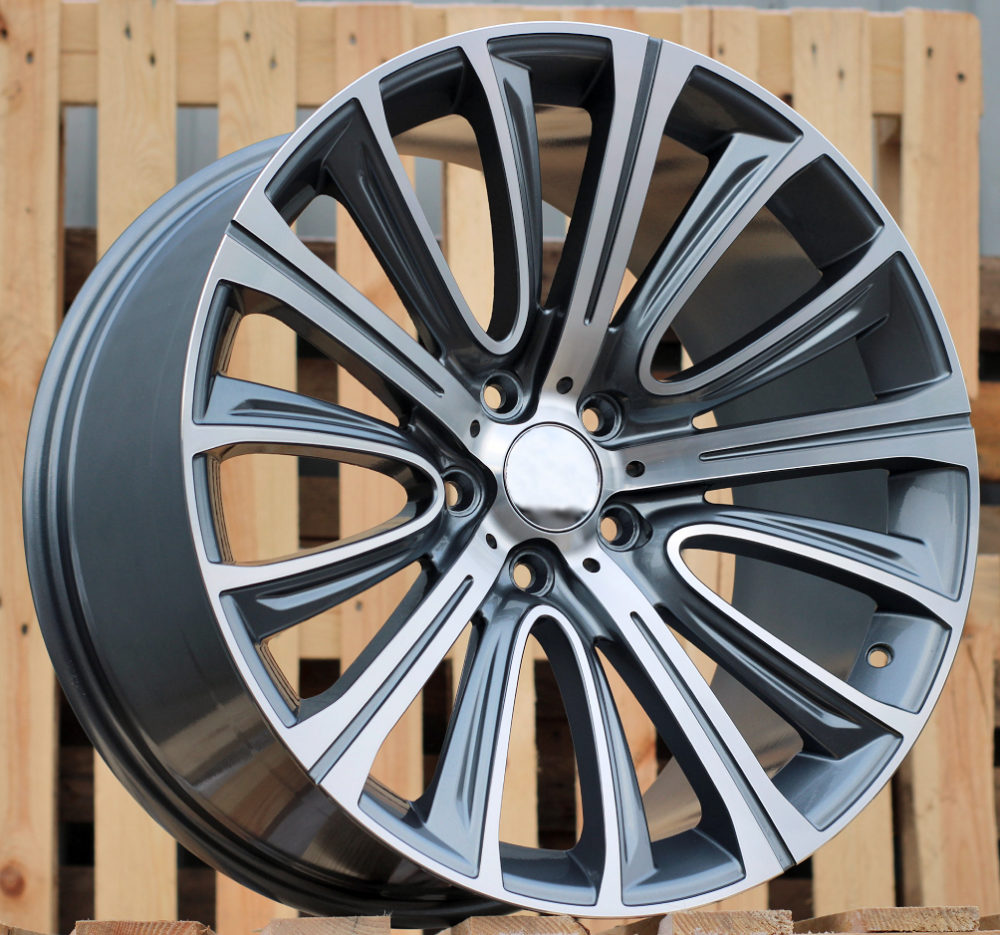 R20x8.5  5X120  ET  25  72.6  DW524  (FE150/A5241)  Grey Polished+Powder Coating (MGPC)  For BMW  (P)  ((AKC 100 Eur))