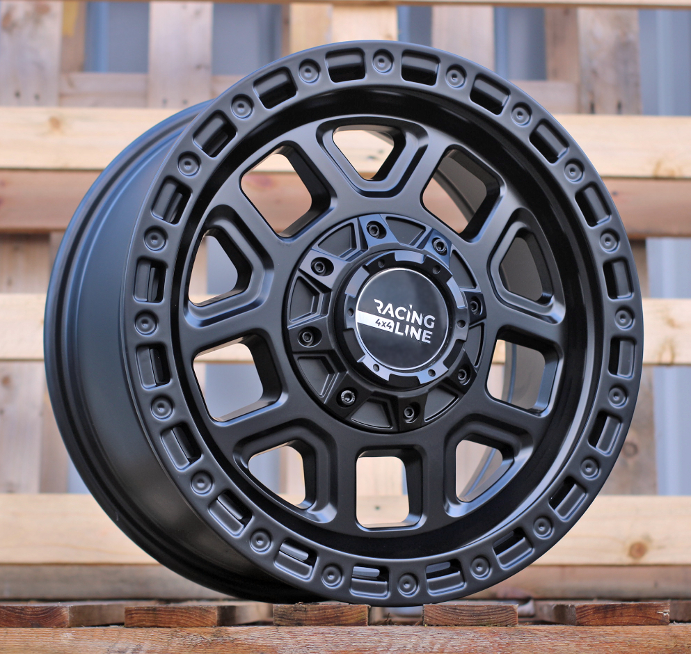 R17x8  10X120/127  ET  30  71.5  B1375  Black Half Matt (BLHM)  For RACIN  (Z1)