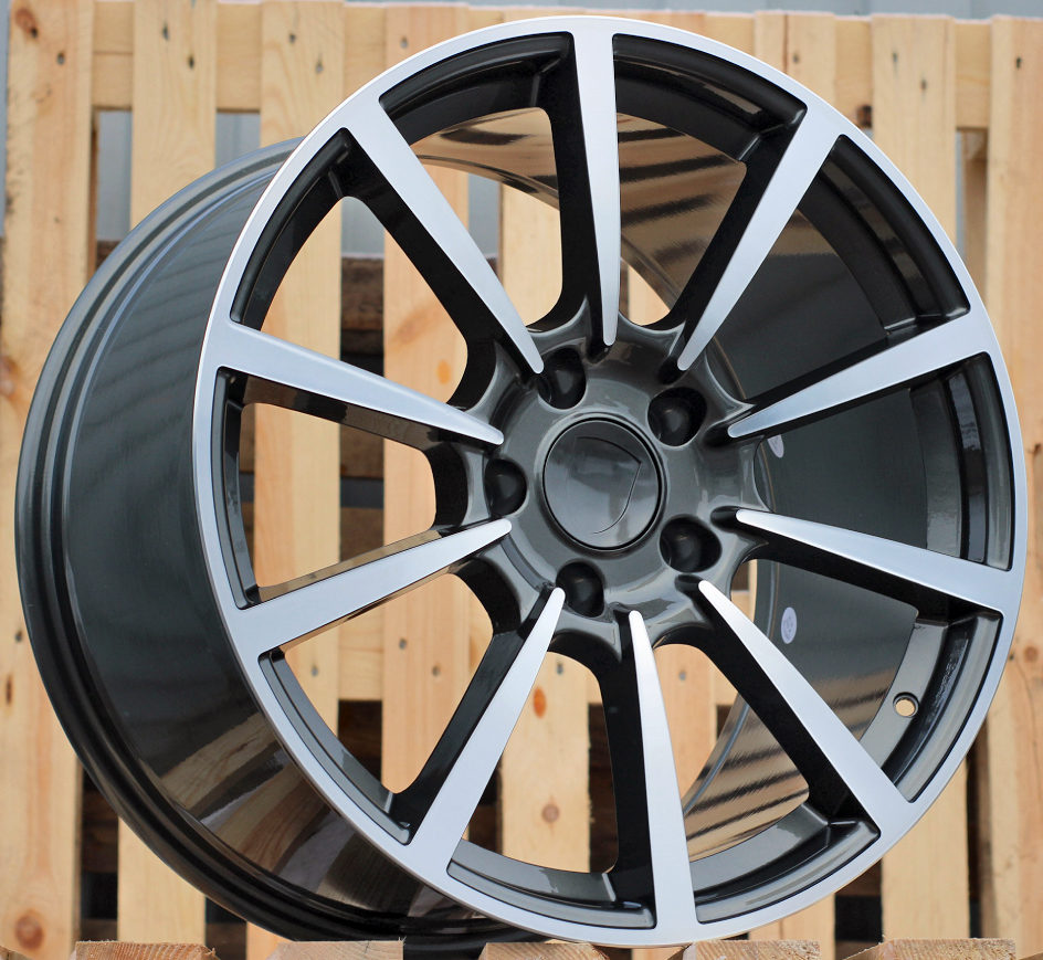 R19x11  5X130  ET  56  71.5  1067  Grey Polished (MG)  For PORCH  (P)  (Rear+Front)
