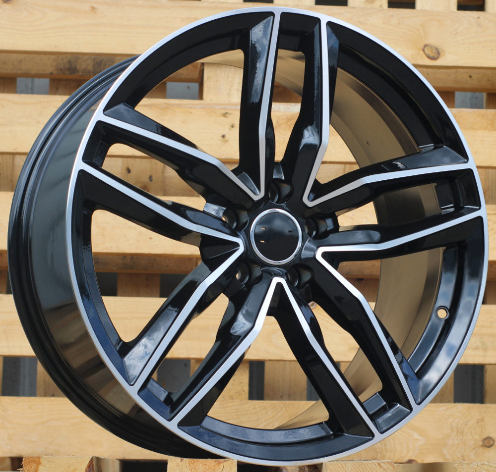 R19x8.5  5X112  ET  32  66.5  BK690  (BY1126)  Black Polished (MB)  For AUD  (P)