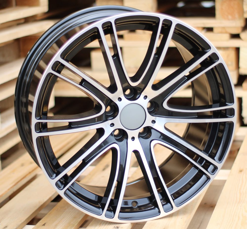 R19x8.5  5X112  ET  25  66.6  BY599  Black Polished (MB)  For BMW  (K7)  ((AKC 70 Eur))