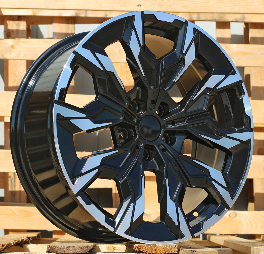 R18x8  5X112  ET  30  66.6  B1992  Black Polished (MB)  For BMW  (Z1)