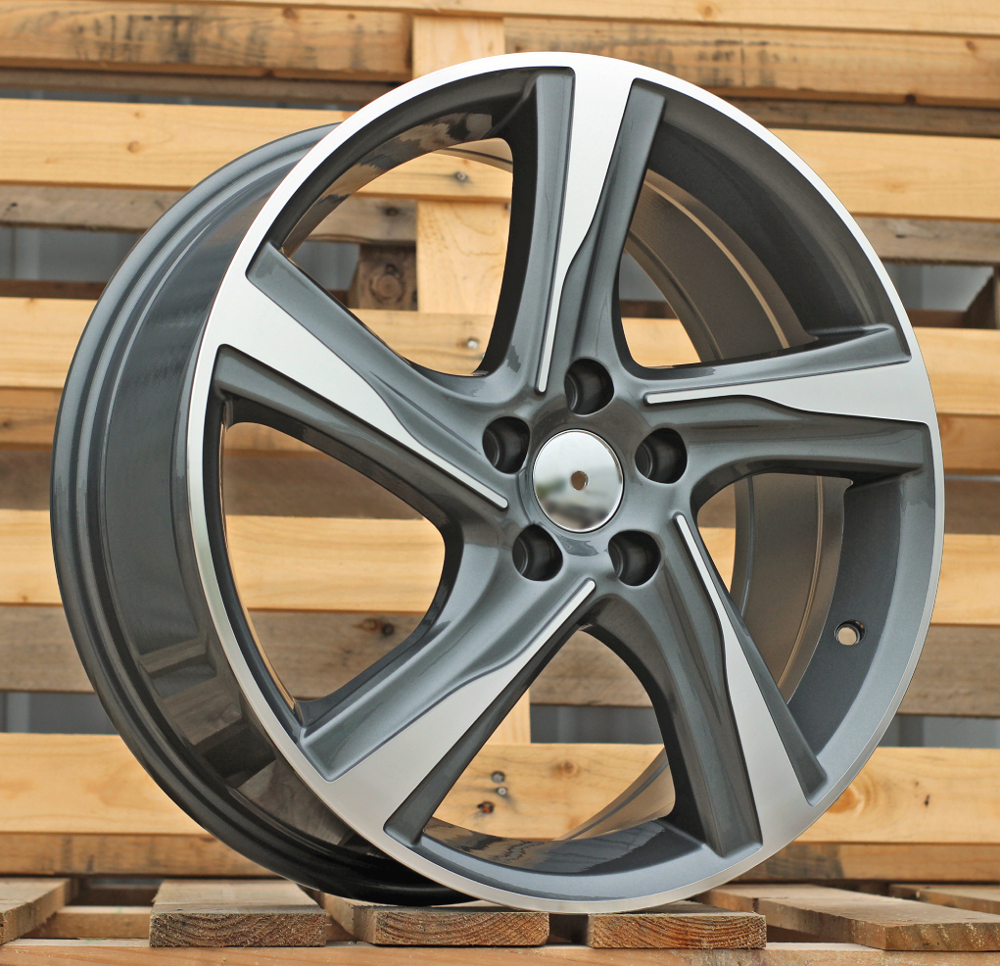 R17x7.5  5X108  ET  50  63.4  BY115  Grey Polished (MG)  For VOLVO  (R+Z1)