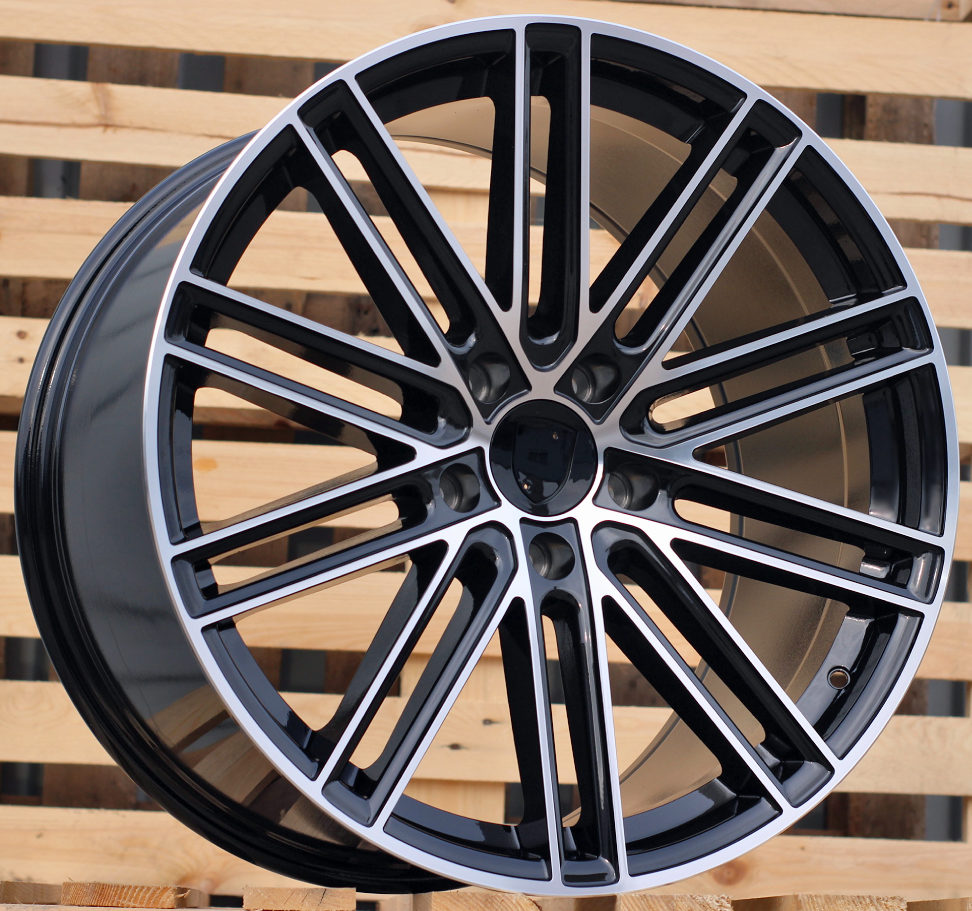 R21x9.5  5X130  ET  60  71.6  B1271  Black Polished (MB)  For PORCH  (Z1)  ())