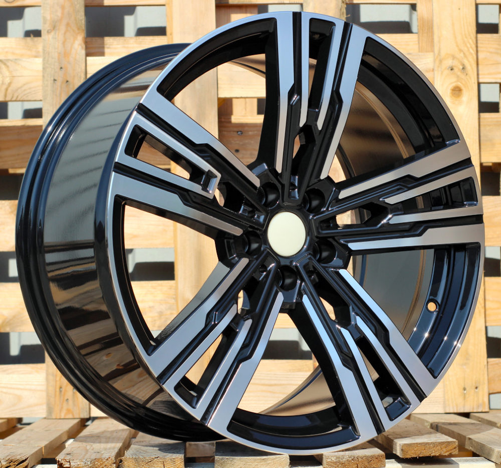 R19x8.5  5X112  ET  25  66.6  B1831  (IN5661)  Black Polished (MB)  For BMW  (Z3+Z5)  ((AKC 115 Eur)Rear+Front)