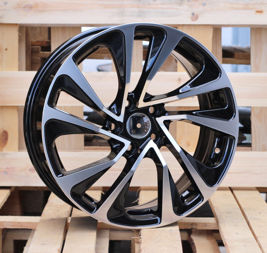 R17x7  4X108  ET  25  65.1  E1011  (FR387)  Black Polished (MB)  For CITRO  (R)