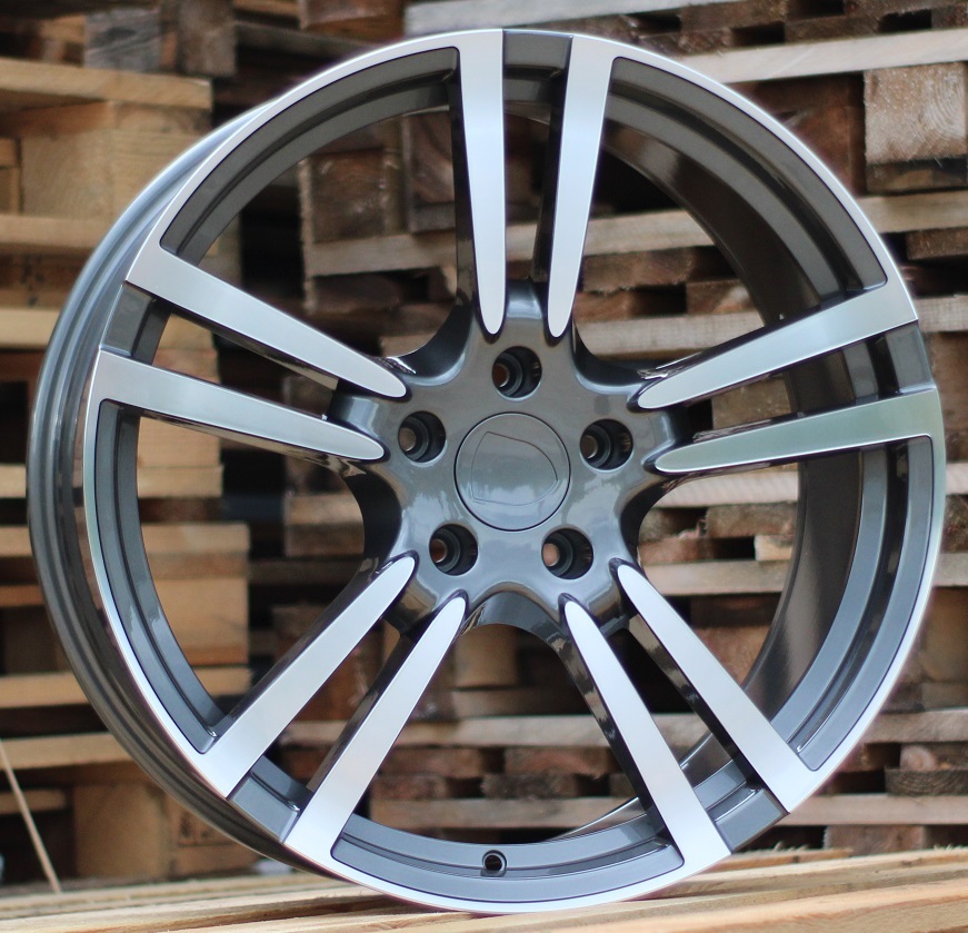 R21x10  5X130  ET  50  71.6  E946  (5042)  Grey Polished+Powder Coating (MGPC)  For PORCH  (P)