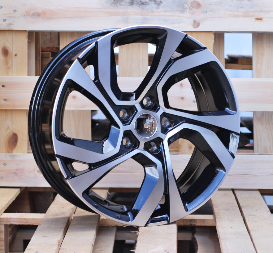 R17x7.5  5X114.3  ET  40  66.1  D5229  (7522912)  Black Polished (MB)  For RENAU  (P)