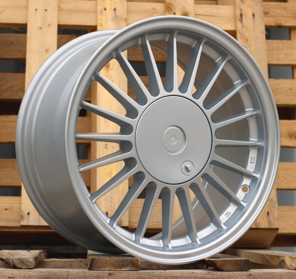R16x7  4X100  ET  25  57.1  XF090  Silver (SI)  For BMW  (K4+R)  (HYBRID FORGED ALPINA Style)
