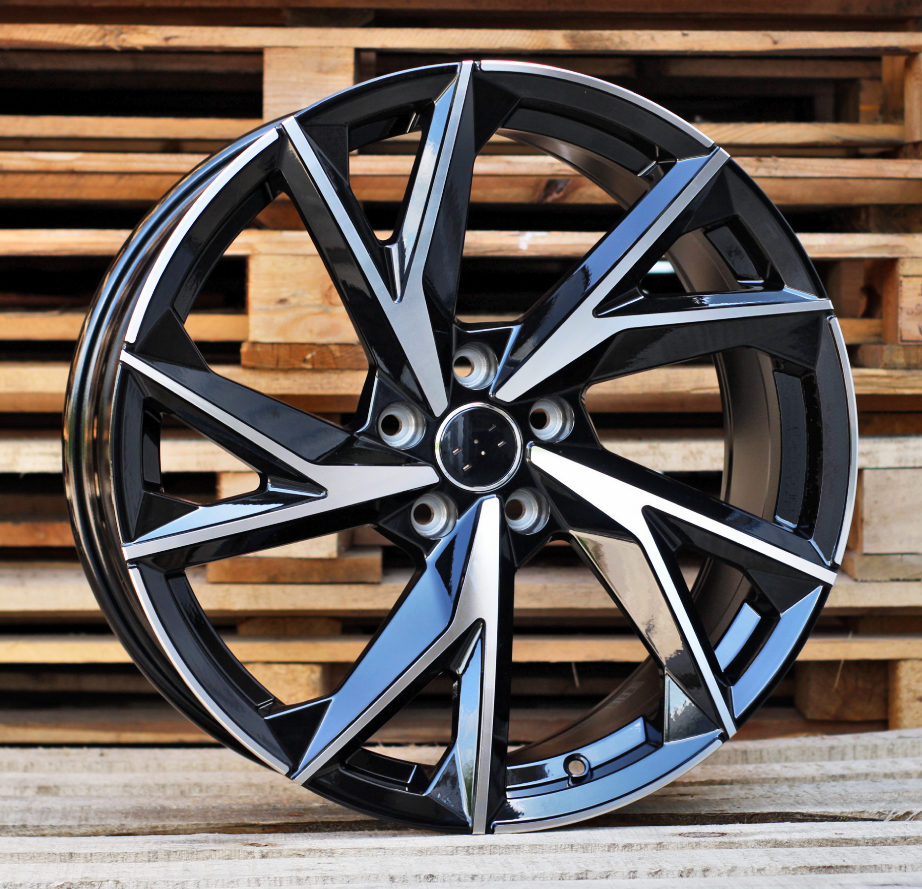 R18x8  5X112  ET  36  66.5  I5491  Black Polished (MB)  For AUD  (Z6)