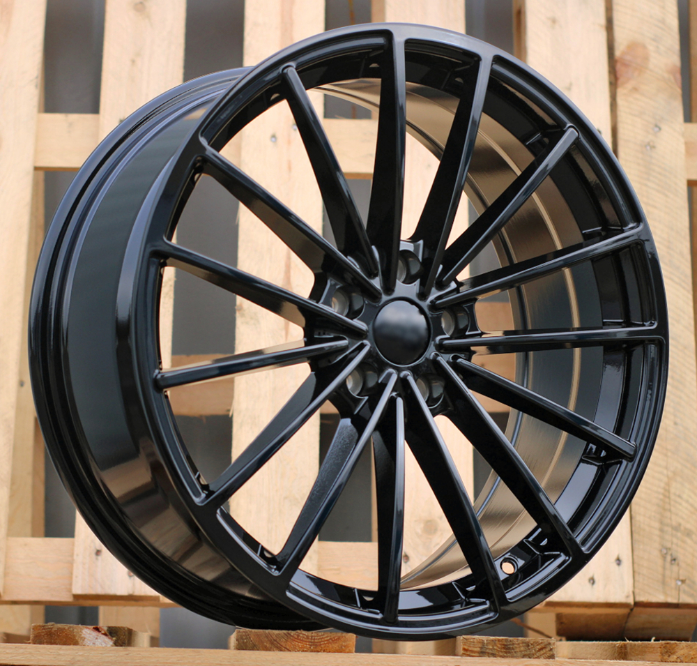 R19x8  5X112  ET  45  57.1  I0383  Satin Black (SB)  For VW  (K3)