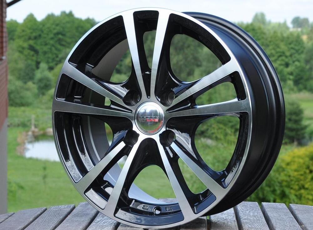 R14x6  4X114.3  ET  35  73.1  9114  Black Polished (MB)  For RACIN  (K7)  ((AKC 45 Eur))