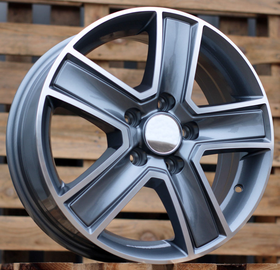 R16x6.5  5X130  ET  55  89.1  BK473  Grey Polished (MG)  For MER  (R)  (4x4 (max 1250kg))