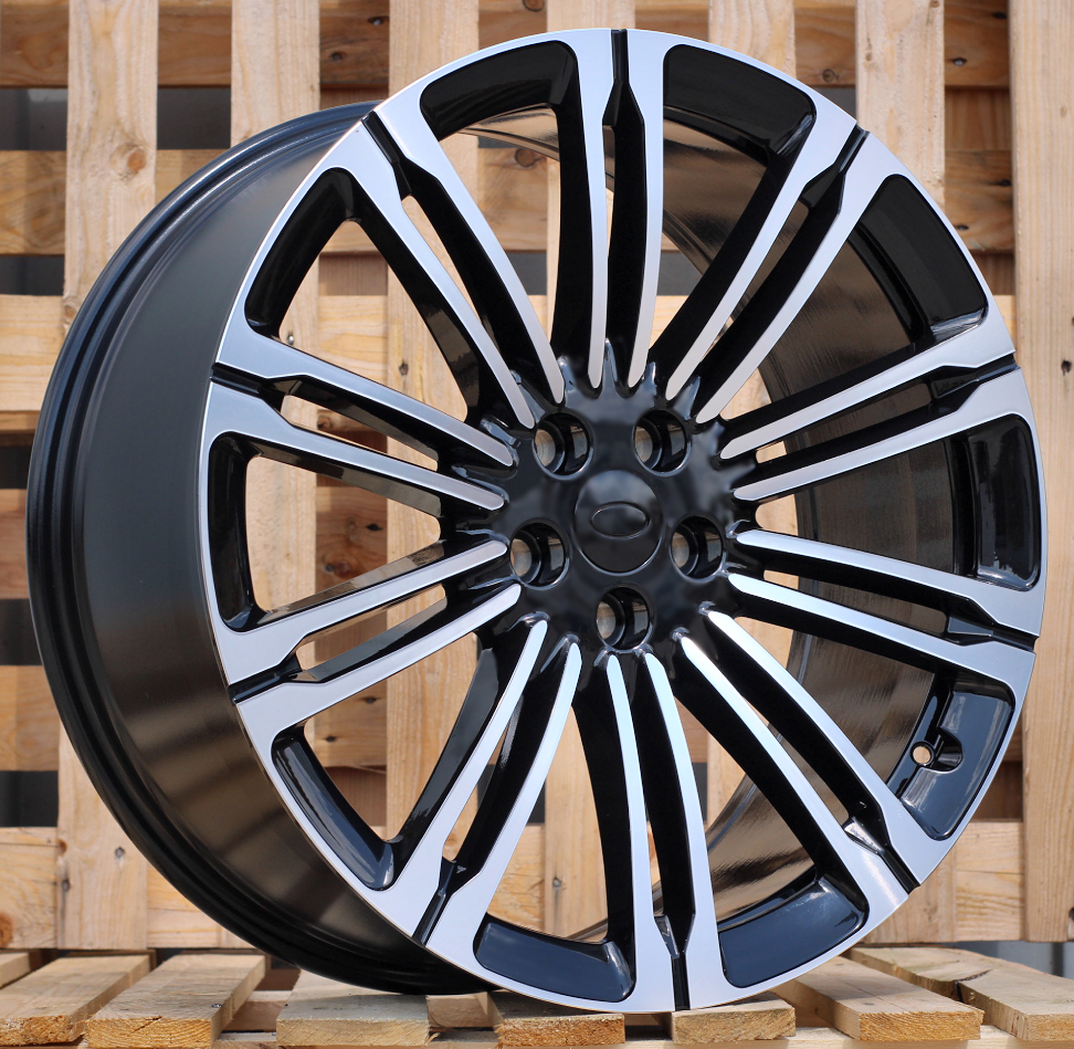 R24x9.5  5X120  ET  40  72.6  3S1066  (BY1808)  Black Polished (MB)  For LAND  (K3)