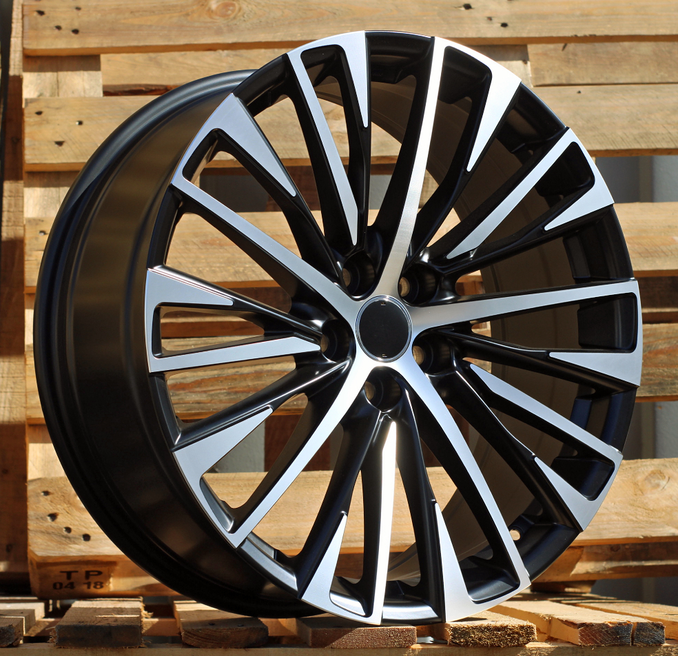 R20x8  5X114.3  ET  30  60.1  Y1118  Black Polished Half Matt (MBHM)  For LEX  (K4)  (NEW Model)