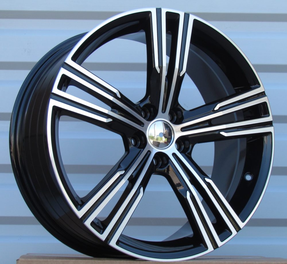 R19x8  5X108  ET  42  63.3  FE184  Black Polished (MB)  For VOLVO  (Z6)