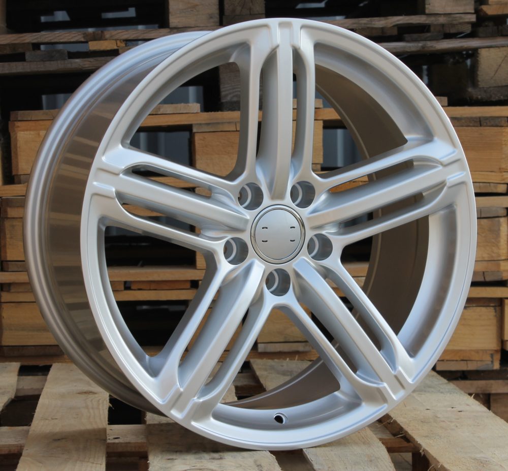 R17x7.5  5X112  ET  35  66.5  XF657  Silver (SI)  For AUD  (R)  ((AKC 80 Eur))
