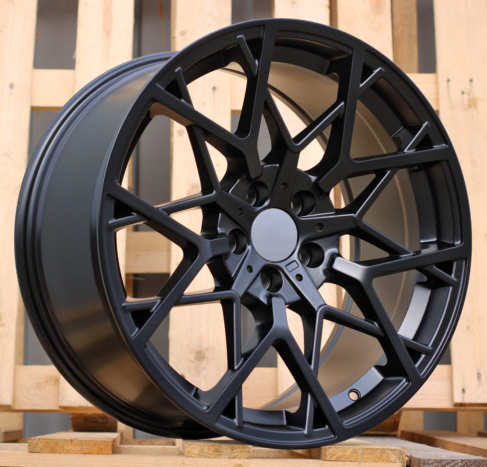 R18x9  5X120  ET  38  72.6  B1383  Black Half Matt (BLHM)  For BMW  (Z2)  (Rear+Front)