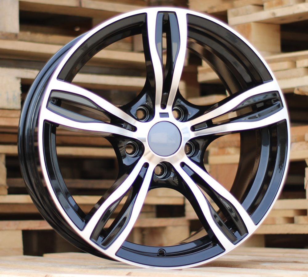 R19x9  5X120  ET  38  72.6  E492  (IN5056)  Black Polished (MB)  For BMW  (P2)  (Rear+Front (AKC 110 Eur))