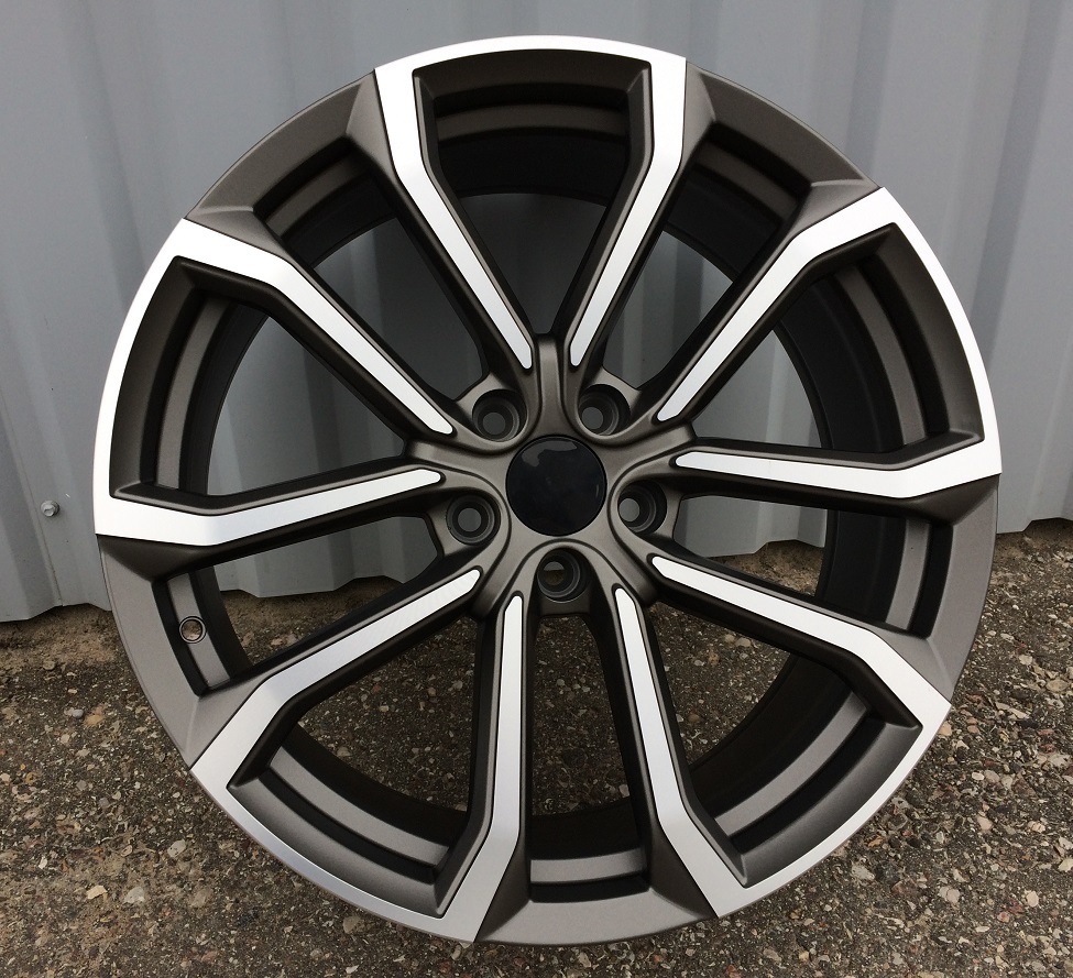 R18x8  5X108  ET  49  67.1  V515  (FE133/V515)  Grey Polished (MG)  For VOLVO  (P2)