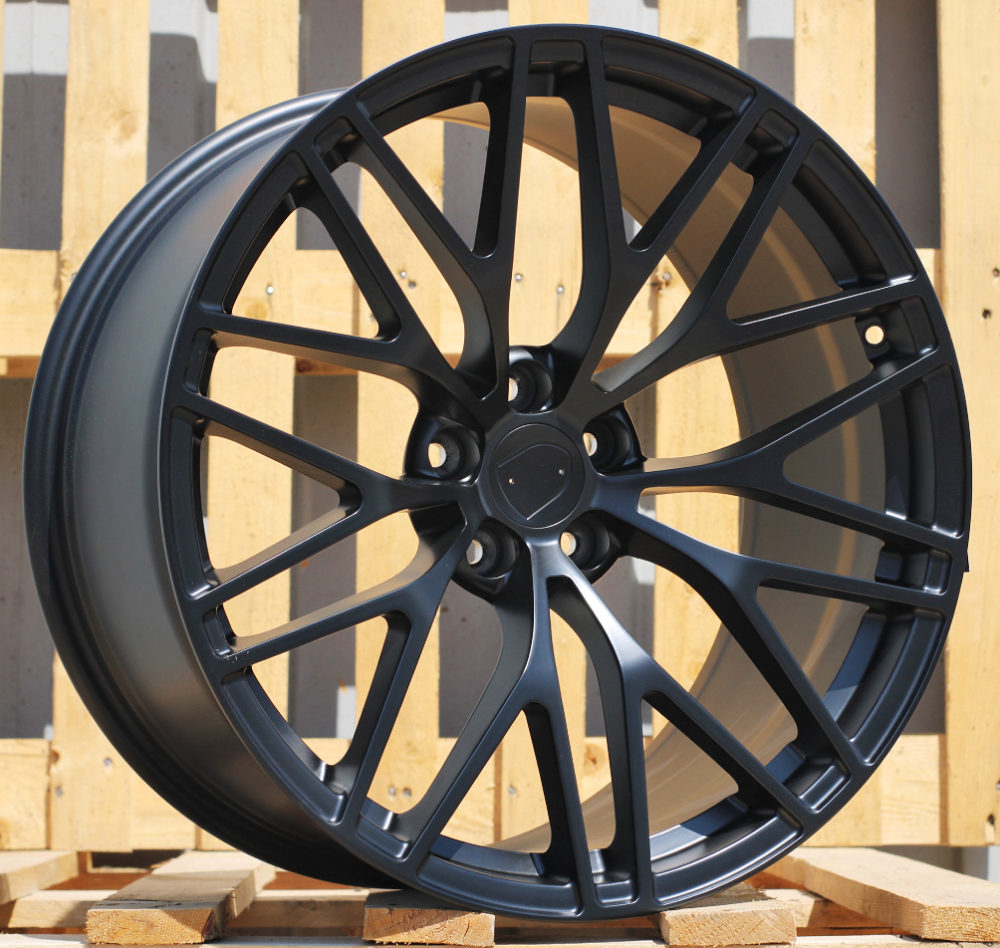 R20x10  5X112  ET  19  66.5  XFRGW5697  Black Matt (BM)  For PORCH  (K3)  (FORGED (Rear+Front))